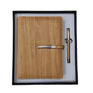 Bloc note en cuir personnalisable